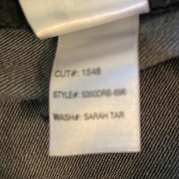 Articles of Society Women’ Sarah Tar wash black jeans Size 28 - Picture 8 of 8